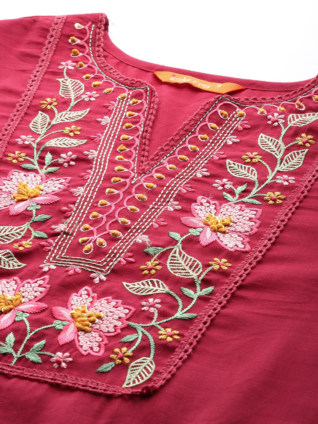 Buy Anni Designer Women Green Printed Georgette Chikankari Embroidery Kurti  Online at Best Prices in India - JioMart.
